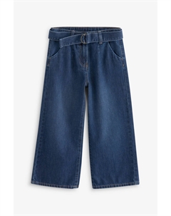 Широкие джинсы с ремнем (3–16 лет), синий Next