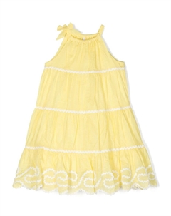 Платье с бантом, желтый Zimmermann kids