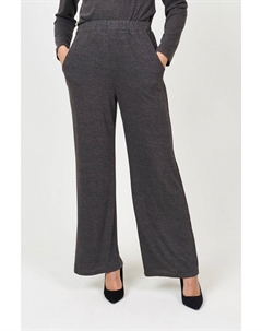 Вязаные джоггеры прямого кроя, серый Saloos