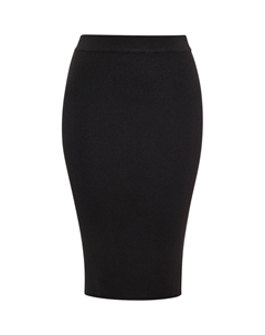 Юбка до колена, черный Faina