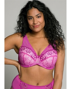 Бюстгальтер на косточках, фуксия Ulla popken