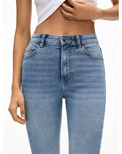 Узкие джинсы, синий деним Pull & bear