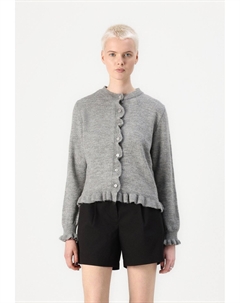 Кардиган LETTY ON FRILL CARDIGAN, светло-серый Jdy