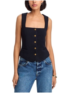 Жилет с текстурой «Мариана», синий Rag & bone