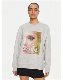 Толстовка оверсайз Classic 50534260, серый Hugo