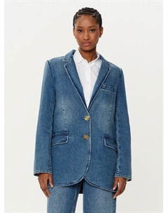 Куртка свободного кроя MR510A7FAU, синий Michael michael kors