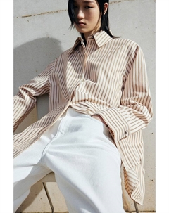 Блузка свободного покроя из твила, мультиколор H&m