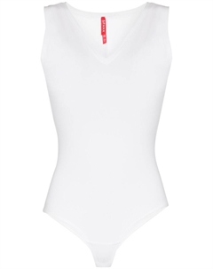 Боди Suit Yourself с V-образным вырезом, белый Spanx