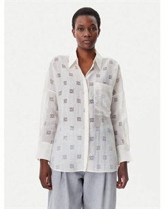 Рубашка оверсайз Essence 50531562, белый Hugo