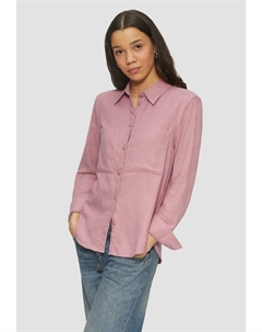 Блузка на пуговицах, светло-розовый Qs