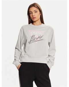 Толстовка обычного кроя W5RQ04 KB683, серый Guess