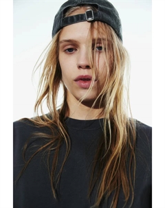 Платье-футболка оверсайз, серый H&m