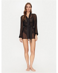 Халат Maxime 301490 Hunkemöller, черный Hunkemoller