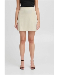 Юбка А-силуэта IHKATE CORDUROY, белый Ichi