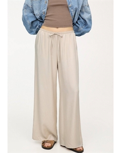 Брюки, бежевый Pull & bear