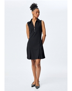 Платье из джерси MINI POLO NECK, черный Koton