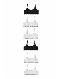 Топ STRAPPY CROP 7 PACK, черный Next