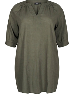 Туника CANANNA, оливковый Zizzi