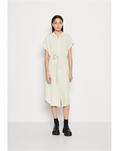 Классическая рубашка OBJSANNE ADIL SHIRT DRESS, цвет sandshell Object