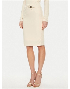 Юбка миди стандартный крой W5RD53 KAQL2, бежевый Guess