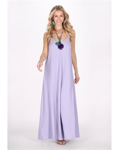 Платье макси, фиолетовый Izia