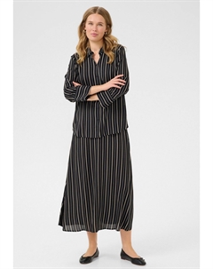 Рубашка KALUNA WITH CROPPED SLEEVES, черный Kaffe