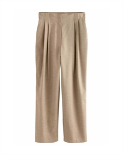 Брюки FIT - CROSS HATCH PLEAT LEG, бежевый Next