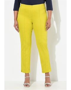 Чиносы ELASTIC WAISTBAND, зеленый Ulla popken