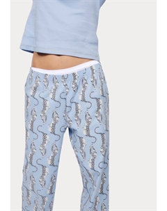 Пижамный комплект PRINTED SET, синий Marks & spencer