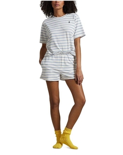 Комплект шорт с коротким рукавом Terry, мультиколор Polo ralph lauren