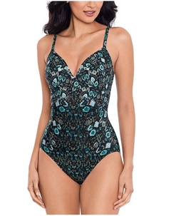 Слитный купальник Bojoux Captivate, мультиколор Miraclesuit