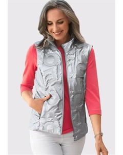 Жилет, серебристый Goldner