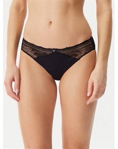 Классические женские трусы 31202, черный Selmark