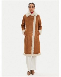 Шуба стандартного кроя FR24WC4005O44601, коричневый Fracomina