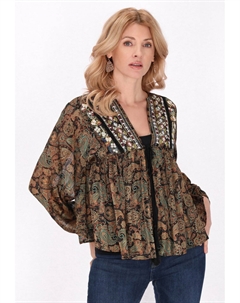 Блуза, черный Usha