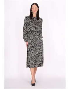 Платье-рубашка, черный Usha