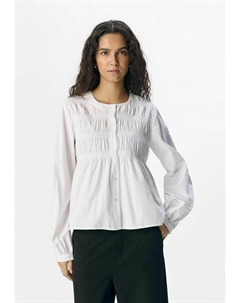 Блуза GESMOKTE, белый Object