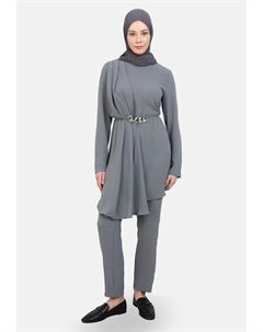 Туника REFKA SET, серый Modanisa