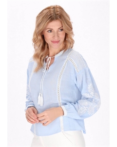 Блуза, синий Usha
