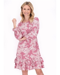 Повседневное платье, розовый Usha