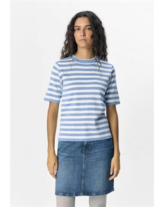 Футболка с принтом OBJESTER NEW NOOS, синий Object