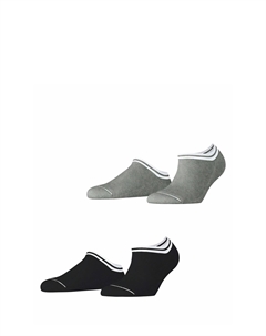 Носки BASE STRIPE 2-PACK SNEAKER, черный Esprit