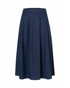 Юбка макси, темно-синий More&more