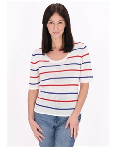 Футболка с принтом, белый Usha