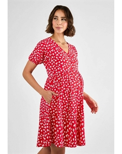 Платье из джерси, красный Jojo maman bébé