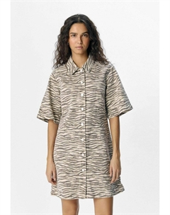 Платье из денима, слоновая кость Object