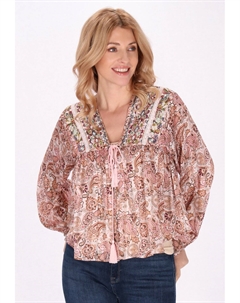 Блуза, светло-розовый Usha