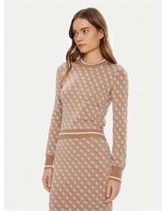 Свитер обычного кроя W4BR21 Z37K0, бежевый Guess