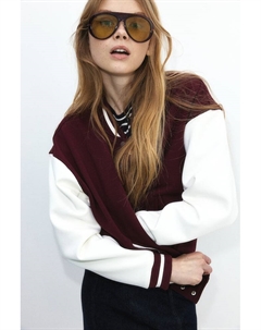 Бейсбольная куртка с мотивами, мультиколор H&m