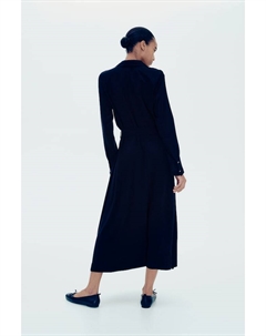 Платье-Блузка из вискозы с поясом-завязкой, черный H&m